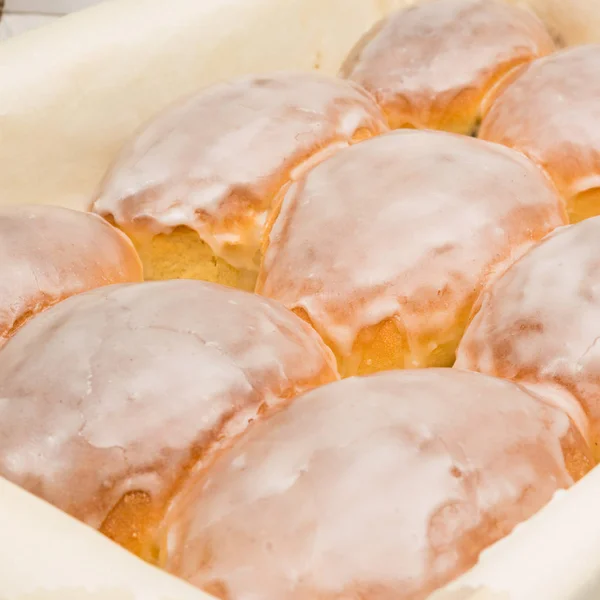 Homemade blueberry buns — Stock Photo, Image