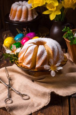 ev yapımı Paskalya kek