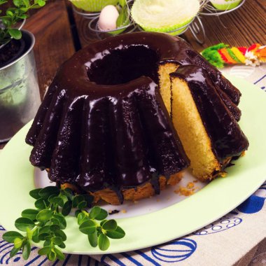 ev yapımı çikolatalı kek