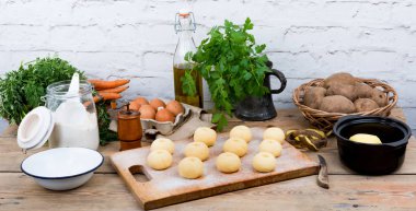 Silesian patates köfte 