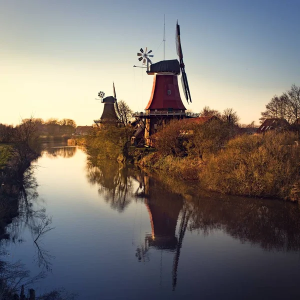 East Frisian mills — Stock Photo, Image