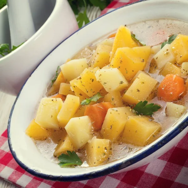 Hot Rutabaga soup — Stock Photo, Image