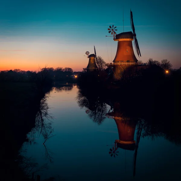 East Frisian mills — Stock Photo, Image