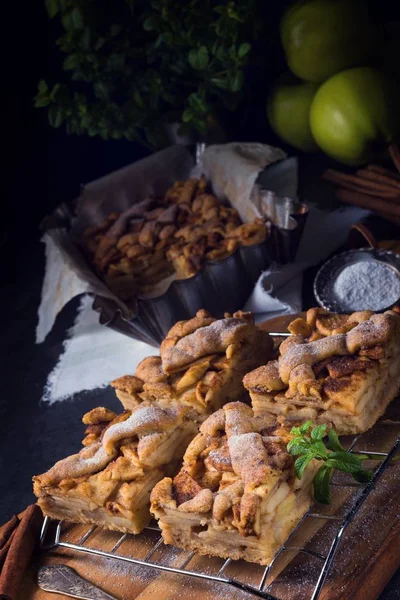 Fresh Apple cake — Stock Photo, Image