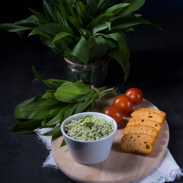 Sal de ajo silvestre —  Fotos de Stock