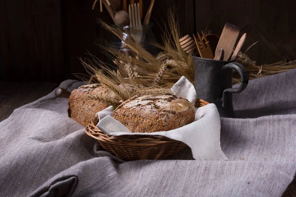 Brown pane fatto in casa — Foto Stock