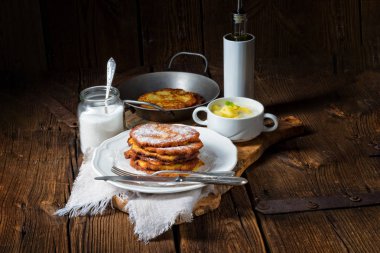 ev yapımı patates pancakes