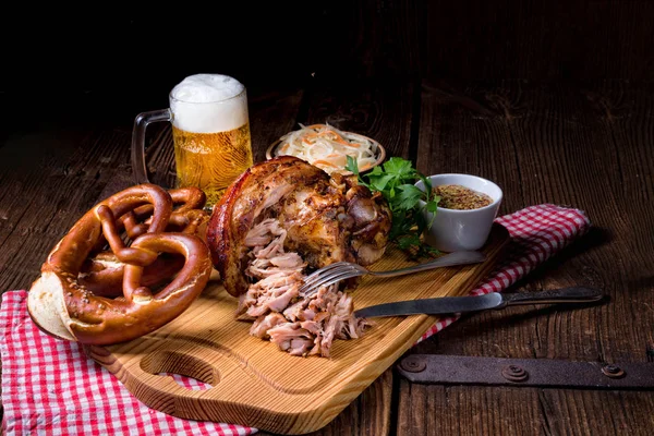 Oktoberfest için hazırlanan parmak eklemi — Stok fotoğraf