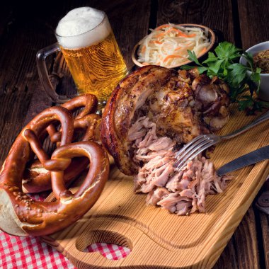Oktoberfest için hazırlanan parmak eklemi