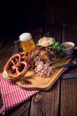 Oktoberfest için hazırlanan parmak eklemi