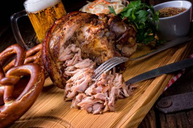 Oktoberfest için hazırlanan parmak eklemi