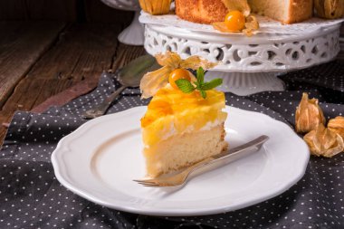 Physalis ile lezzetli pasta