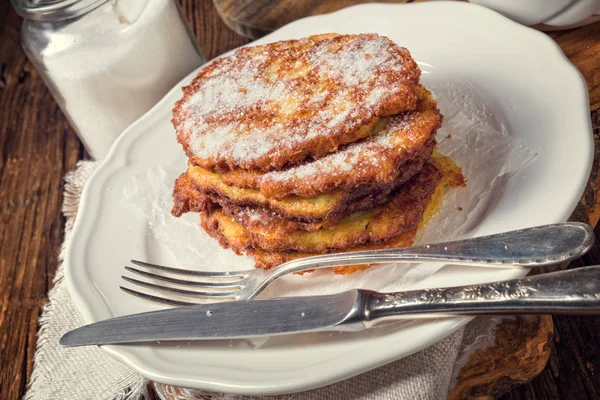 Homemade potato pancakes — Stock Photo, Image