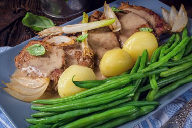 Dana madalyon ve patates