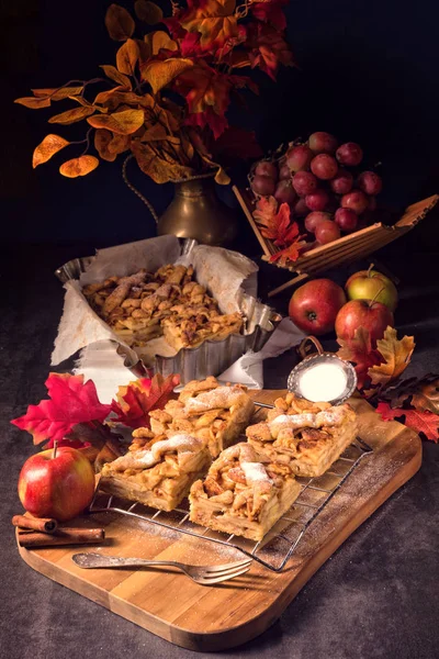 Delicioso pastel de manzana —  Fotos de Stock