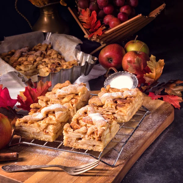 Délicieuse tarte aux pommes — Photo