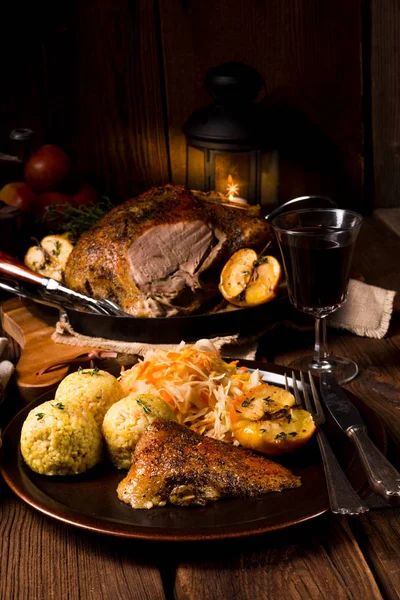 ördek göğsü köfte ile