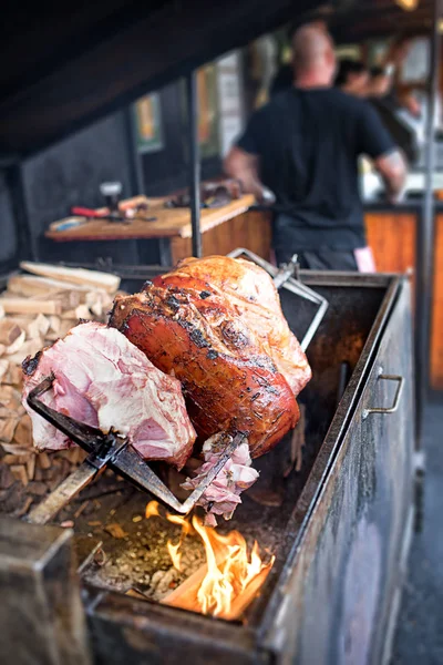 Grilled pork knuckle — Stock Photo, Image
