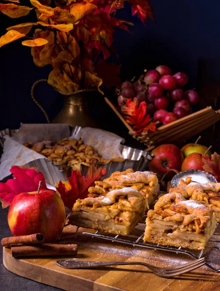 Heerlijke appeltaart — Stockfoto