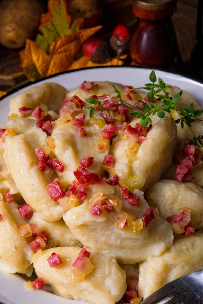 Polish Potato dumpling — Stock Photo, Image