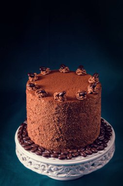 lezzetli çikolatalı pasta