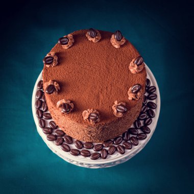 lezzetli çikolatalı pasta