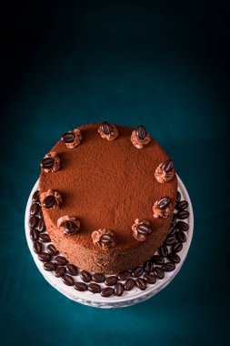 lezzetli çikolatalı pasta