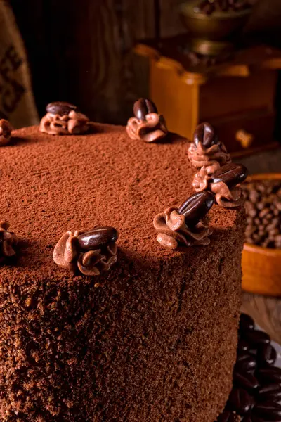 美味しいチョコレートパイ — ストック写真