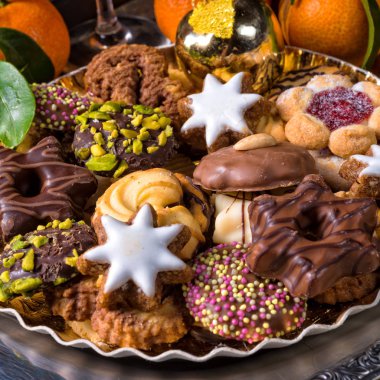 taze ve lezzetli Noel kurabiyeleri