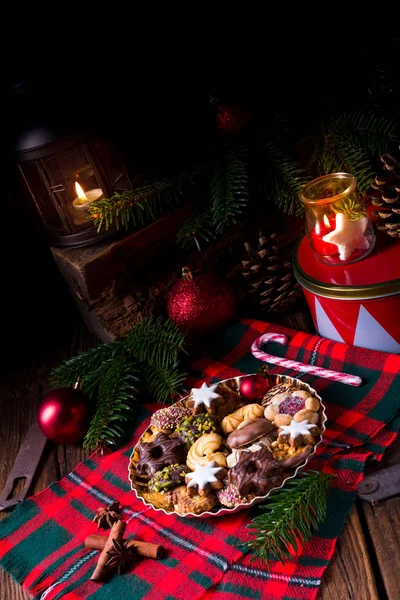Домашнє печиво Різдвом — стокове фото