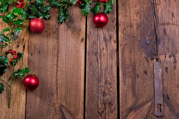 Christmas red balls — Stock Photo, Image