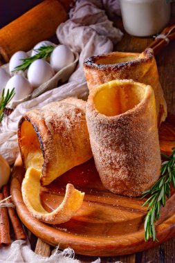 taze ve lezzetli Kurtoskalacs, lezzetli ev yapımı ekmek