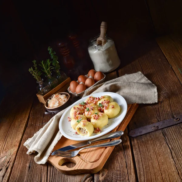 Délicieuse Maison Pyzy Boulette Polonaise Traditionnelle — Photo