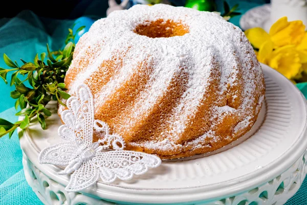 Delicious Homemade Polish Easter Cake — Stock Photo, Image