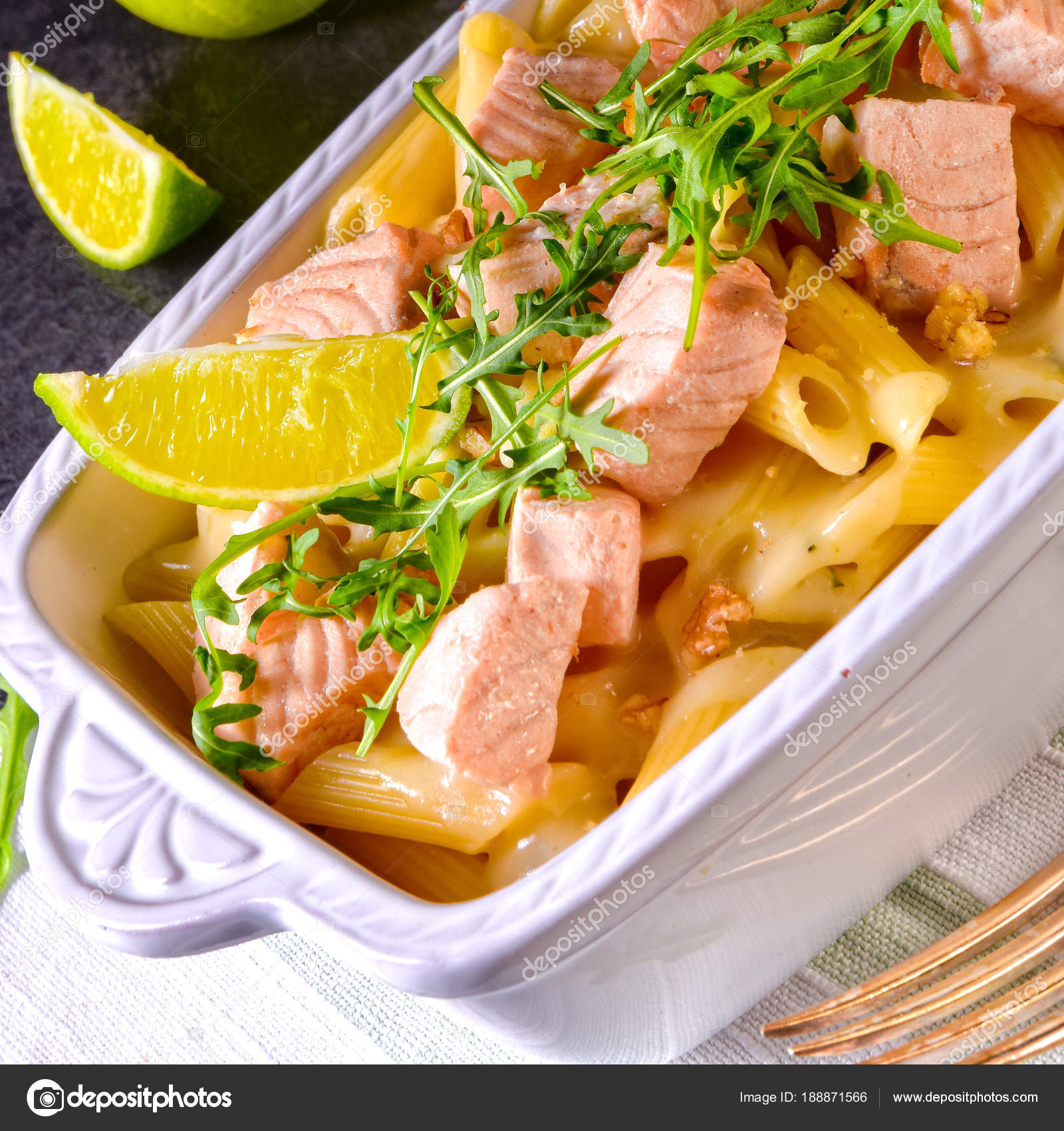 Penne Salmone – Somonlu Makarna Penne Salmone – Somonlu Makarna