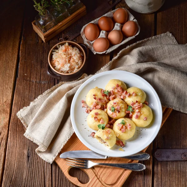 Délicieuse Maison Pyzy Boulette Polonaise Traditionnelle — Photo