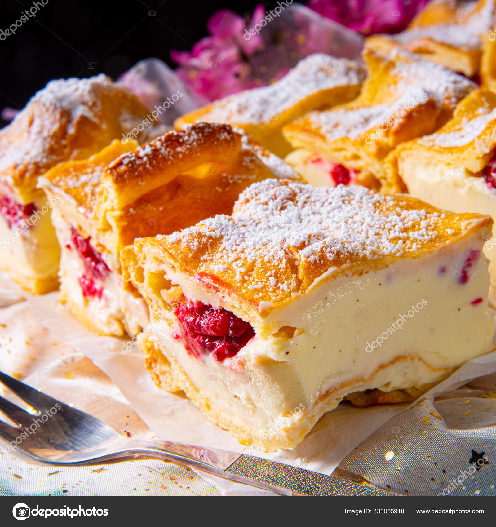 Karpatka A Delicious Polish Pudding Cake Stock Photo By C Dar19 30 Karpatka A Delicious Polish Pudding Cake Stock Photo By C Dar19 30
