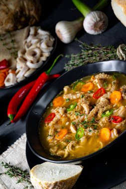 Flaczki - tripe soup the Polish way