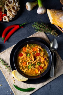 Flaczki - tripe soup the Polish way