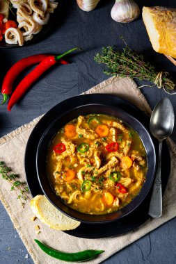 Flaczki - tripe soup the Polish way