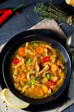 Flaczki - tripe soup the Polish way