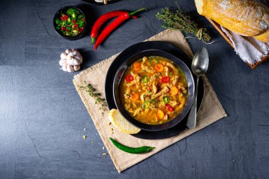 Flaczki - tripe soup the Polish way