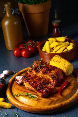 Izgaradan yumuşak pirzola