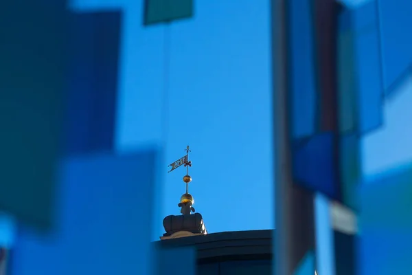 The spire of the town hall in Riga — Stock Photo, Image