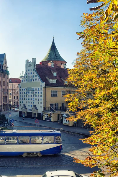 Altstadt-Riga im Herbst — Stockfoto