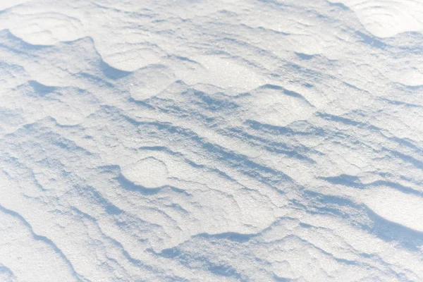 Snow froze in the wind — Stock Photo, Image