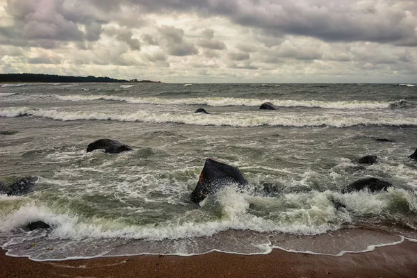A Balti-tenger, a vihar — Stock Fotó