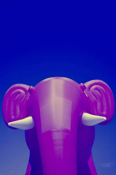 Pink Inflatable Elephant