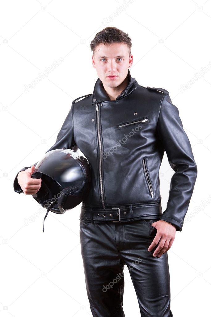 leather biker guys