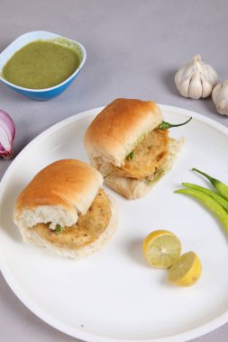 Hint özel geleneksel kızarmış yemek vada pav